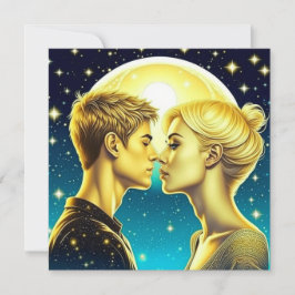 Tarjeta El día de San Valentín personalizado de la pareja 