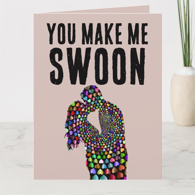 TARJETA EL DÍA DE SAN VALENTÍN ROMÁNTICA PARA ESPO (Anverso)