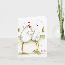 Tarjeta el día de San Valentín - ¡Sé mía!