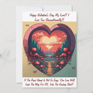 Tarjeta El día de San Valentín única: expresa tu a