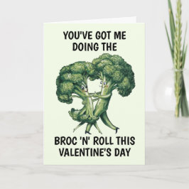 Tarjeta El día de San Valentín vegetal