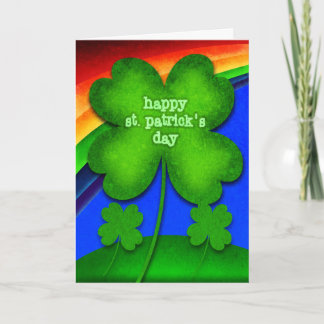 Tarjeta El día de St Patrick feliz