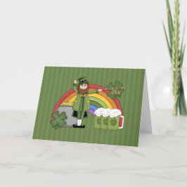 Tarjeta El día de St Patrick feliz