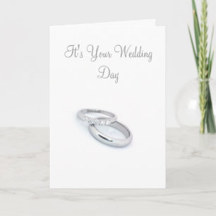 Tarjeta El día de tu boda/felicitaciones