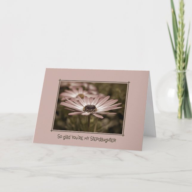 Tarjeta El Día del Aniversario de la Niña (Anverso)