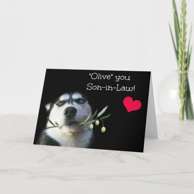 Tarjeta El Día del Hijo en la Ley del Padre (Anverso)