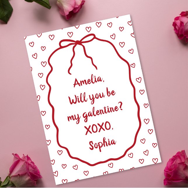 Tarjeta El día personalizado de Galentine, cortos y golpes (Subido por el creador)
