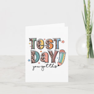 Tarjeta El Día Que Conseguiste Esta Prueba Estacional De E