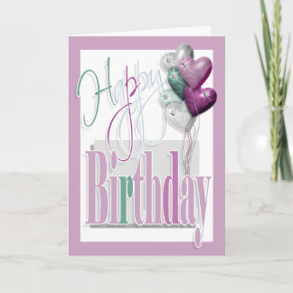 Tarjeta El diamante de la diversión del "feliz cumpleaños"