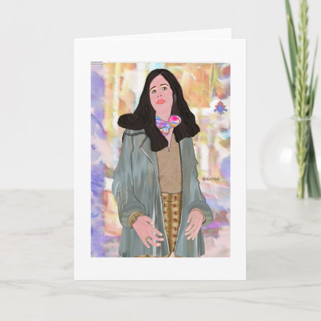 Tarjeta El diseño creativo de la moda LeeMarie (Anverso)