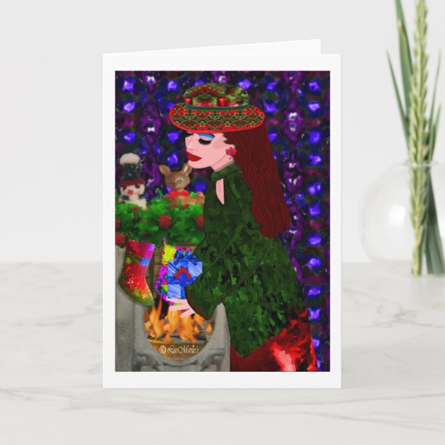 Tarjeta El diseño creativo de la Tradición LeeMarie (Anverso)