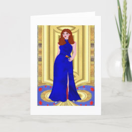 Tarjeta El diseño creativo de LeeMarie al estilo quebecer