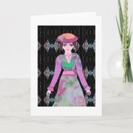 Tarjeta El diseño creativo de LeeMarie durante el té