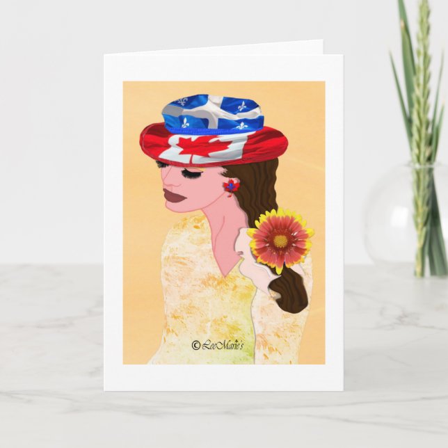 Tarjeta El diseño creativo de Patriot LeeMarie (Anverso)