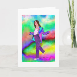 Tarjeta El diseño creativo de Rainbows LeeMarie