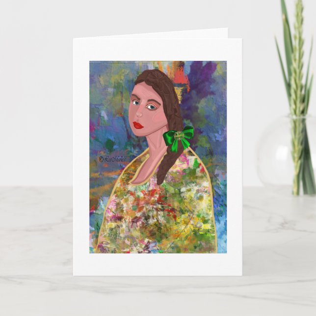 Tarjeta El diseño creativo de Serina LeeMarie (Anverso)