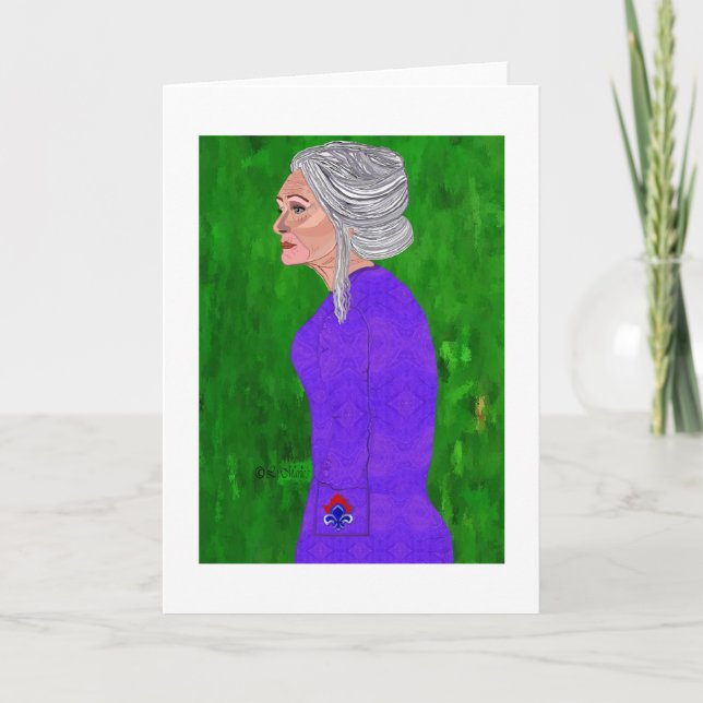 Tarjeta El diseño creativo de Wisdom LeeMarie (Anverso)