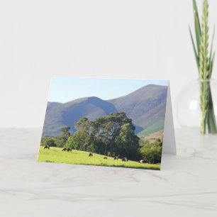 Tarjeta El Distrito-Keswick del lago