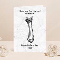 El divertido Humerus Bone Feliz Día del Padre