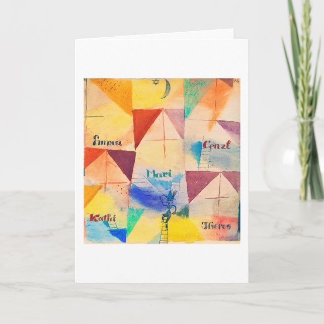 Tarjeta El don Giovanni bávaro, Klee (Anverso)