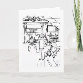 Tarjeta El dormitorio