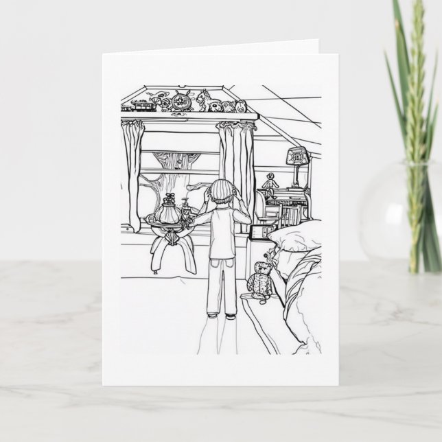 Tarjeta El dormitorio (Anverso)