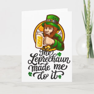 Tarjeta El duende me hizo hacerlo