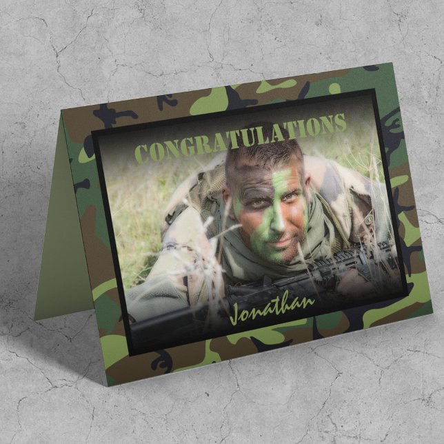 Tarjeta El ejército fotográfico personalizado desaparece (Subido por el creador)