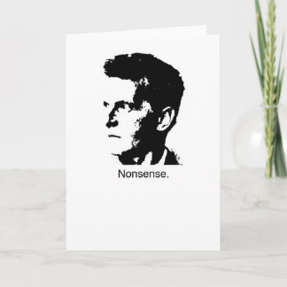 Tarjeta El encanto de Wittgenstein