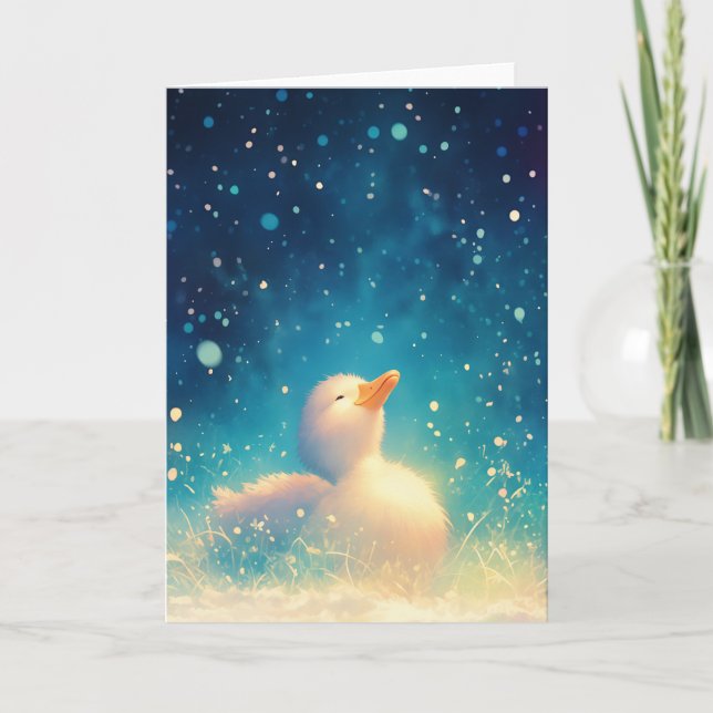 Tarjeta El ensueño del patito (Anverso)