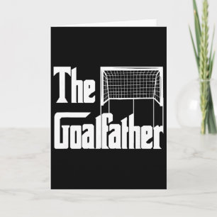 Tarjeta El Entrenador De Portero De Fútbol Padre El Goalfa