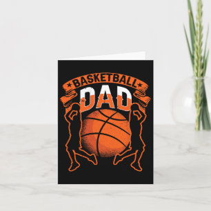 Tarjeta El entrenador del equipo de fútbol de baloncesto D