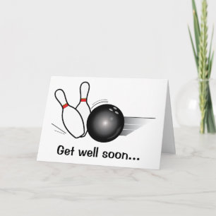 Tarjeta El equipo de bolos se recuperará pronto