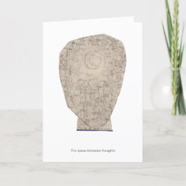 Tarjeta El espacio entre pensamientos