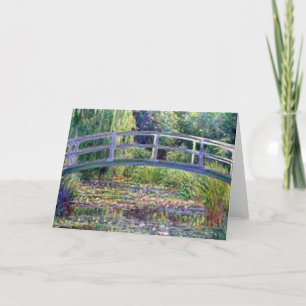 Tarjeta El estanque para lirios de agua de Claude Monet