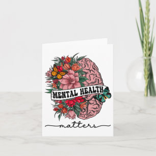 Tarjeta El estigma, los problemas de salud mental y la con