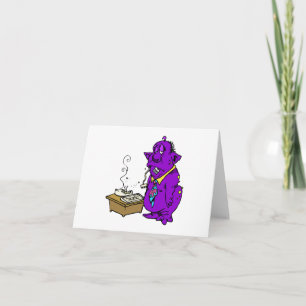 Tarjeta El extranjero comió mi ordenador