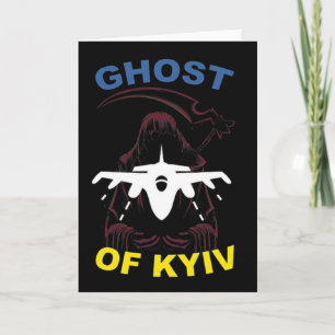 Tarjeta El Fantasma De Kiev Me Siento Con Ucrania