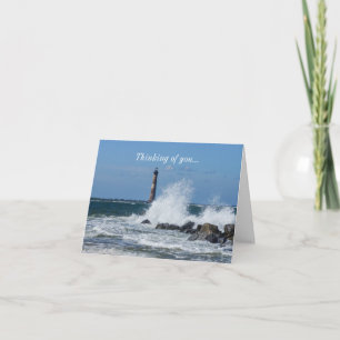 Tarjeta El Faro De La Isla Morris Pensando En Ti