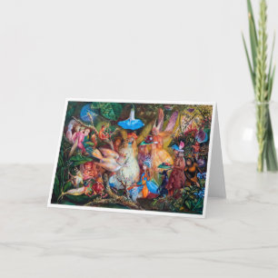 Tarjeta El favorito de las hadas, John Anster Fitzgerald