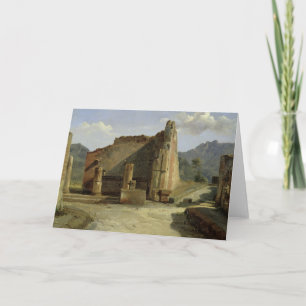 Tarjeta El foro de Pompeya