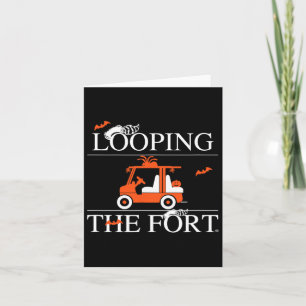 Tarjeta El Fort Golf Cart Halloween Decour Bat