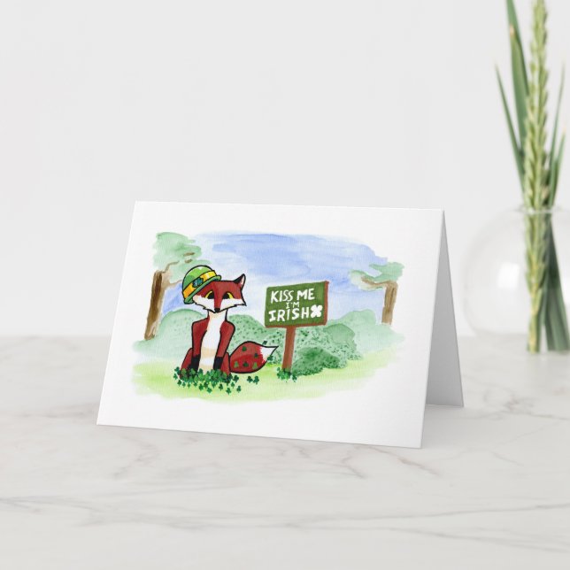 Tarjeta El Fox de St Patrick (Anverso)