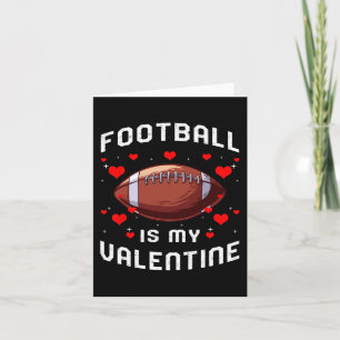 Tarjeta El fútbol es mi fan de San Valentín