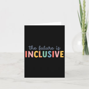 Tarjeta El Futuro Es Concienciación Sobre El Autismo Inclu