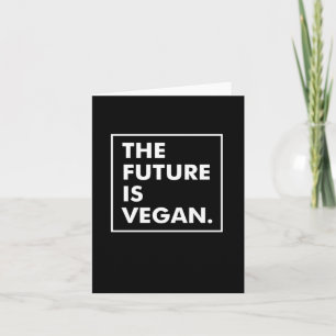 Tarjeta El Futuro Es Vegan