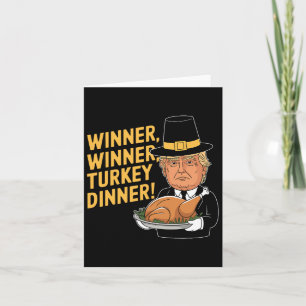 Tarjeta El ganador de la cena turca de Donald Trump es gra