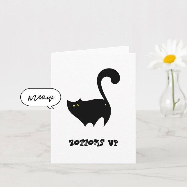 Tarjeta El gato negro y barato embruja el cumpleaños graci (Subido por el creador)