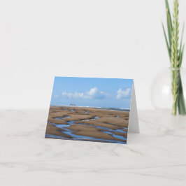 Tarjeta El gemelo oscila la marea baja Notecard
