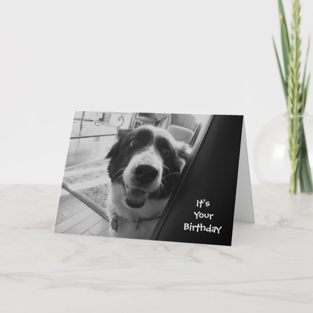 Tarjeta el georgiapeeking, es su cumpleaños (Anverso)
